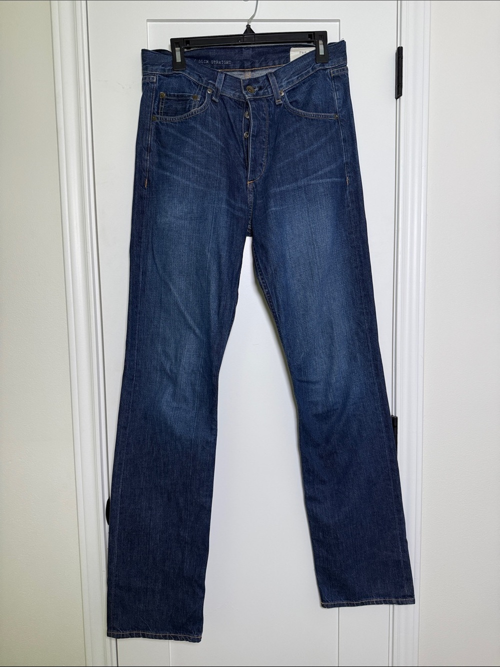 rag & bone Men's Indigo Straight Jeans